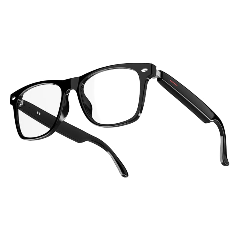 Bluetooth Glasses,Wireless Bluetooth Smart Audio Glasses,Smart Glasses for Indoor and Outdoor Entertainment for Men/Women