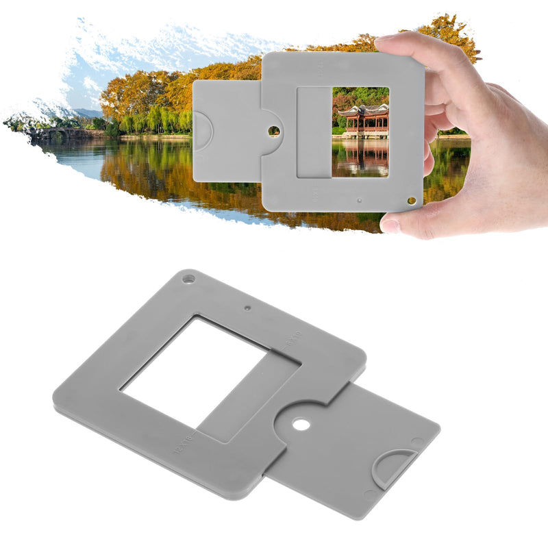 Artist Viewfinder, View Finder with Sliding Mechanism ABS Plastic Optical Viewfinder Color Isolation View Catcher Gray Artist Tool for Painting Drawing Sketching Photography