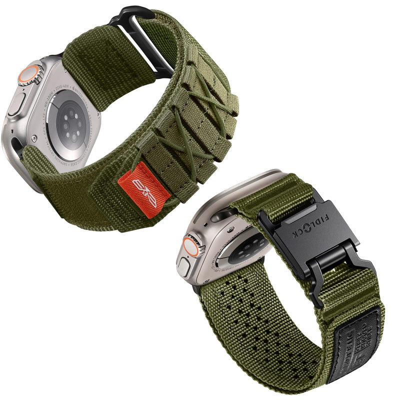 Bandletic Nylon Band and Fidlock Mag Strap Compatible with Apple Watch