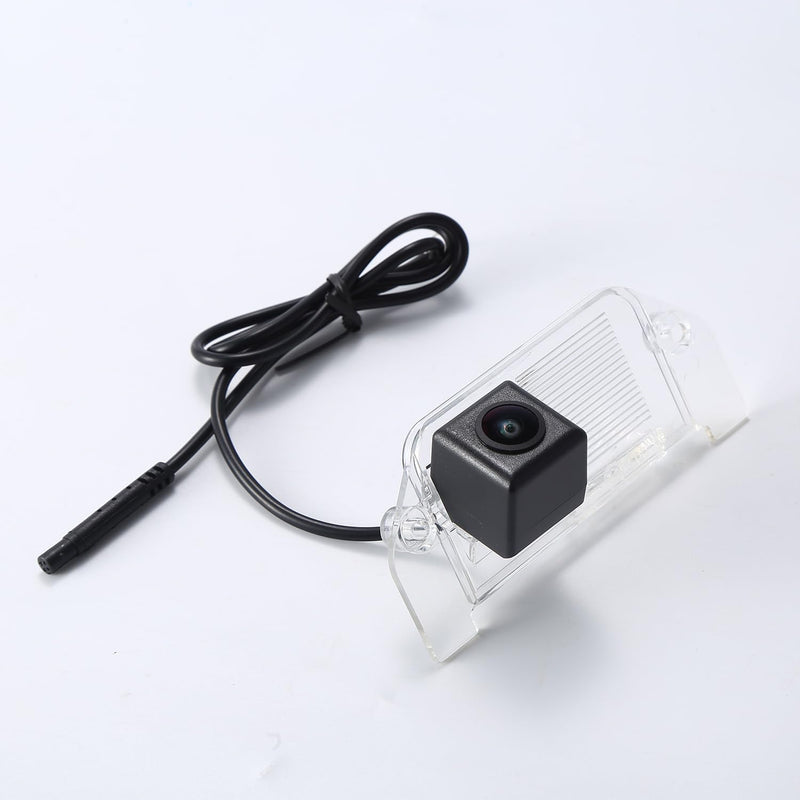 HD 170° Wide Angle License Plate Light Rear View Reversing Backup Camera Parking Aids System Compatible with Dodge Charger/Challenger/Magnum/Avenger/Dart/Chrysler 300 300C Touring 300M LX/Lancia Thema