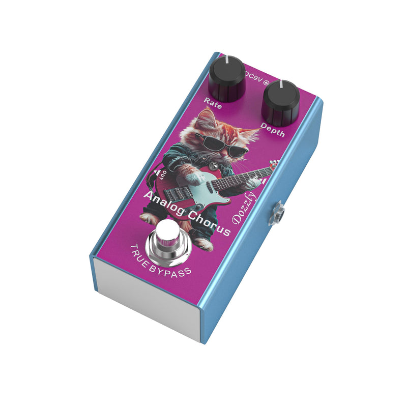 Chorus Guitar Pedal Analog Chorus Electric Guitar Effects Pedal DC 9V True Bypass