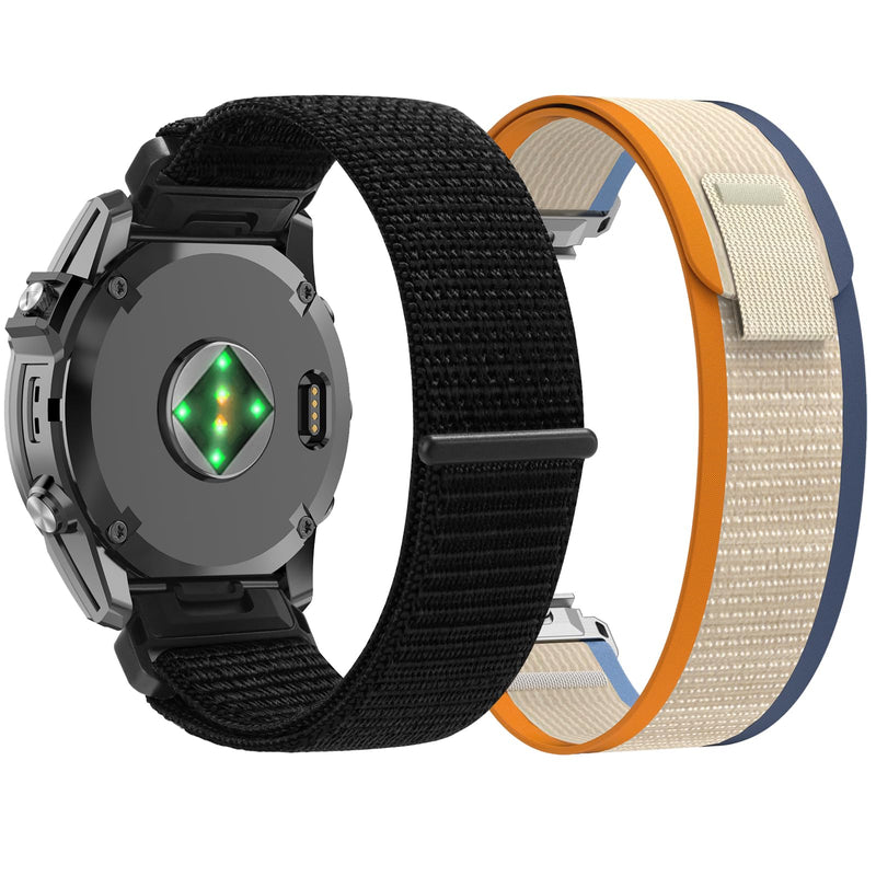 22mm Watch Bands for Garmin Fenix E/Fenix 8/Tactix 8 AMOLED 47mm/Fenix 7/Fenix7 Pro/Fenix 6 Pro/Fenix 6,QuickFit Band for Garmin Fenix5/Fenix 5 Plus/Forerunner 965/945/Descent G2/G1 Solar
