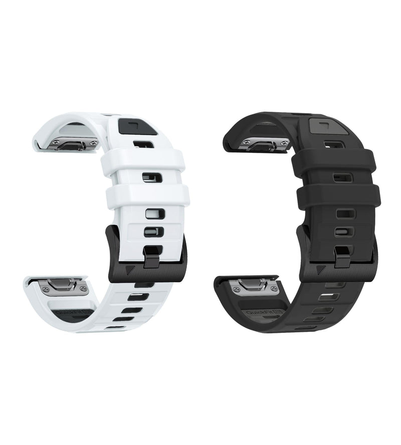 26mm Watch Band for Garmin Fenix 8 51mm 5x 6x pro 7x pro sapphire solar, quickfit 26 watch bands for Garmin enduro tactix delta rubber Combo_2