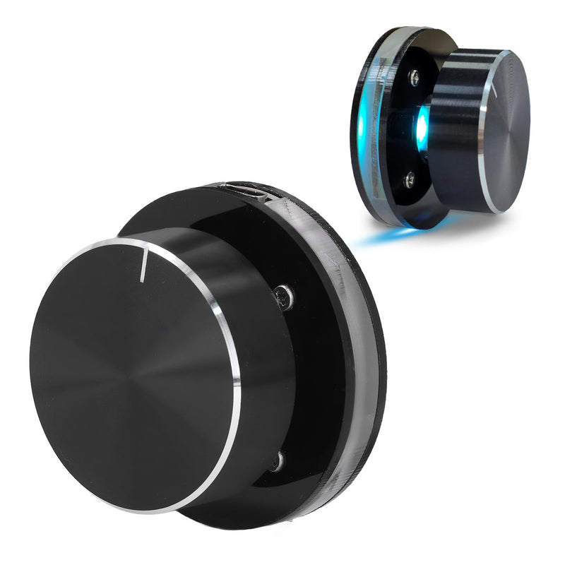 USB Volume Control, Volume Knob Lossless Audio Computer with USB Cable, Computer Sound Controller with RGB Light, Mute Volume Control for XP, , Vista, Win 7, 8, 10, Android