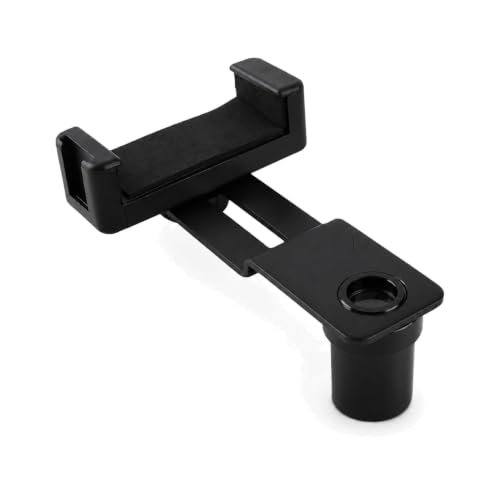 Microscope Lens Cellphone Adapter, Microscope Cellphone Camera Adapter with 12.5X Eyepiece, Smartphone Camera Adapter for Microscope Eyepiece Tube 23.2mm
