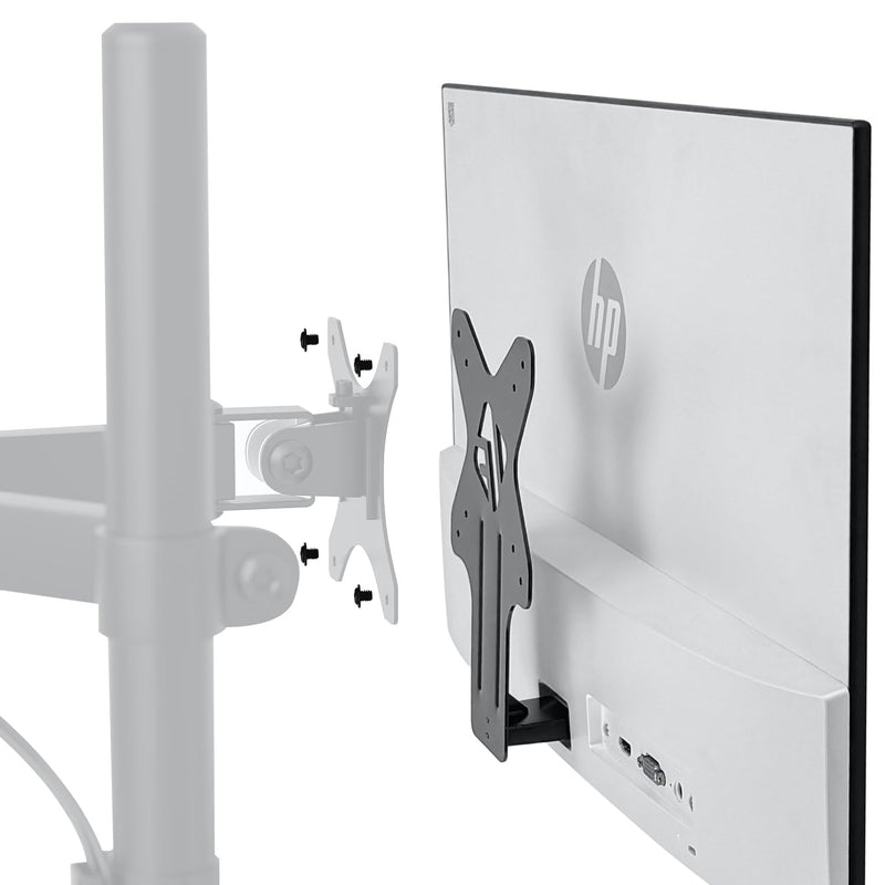 IFCASE Quick Attach VESA Adapter for HP Monitors 27er, 27es, 27ea, 25er, 25es, 24ea, 24es, 23er, 23es, 22er, 22es, 22f, 23f, 24f, 25f, 27f, 27fw (Black) 2 Packs Black (2 Packs)
