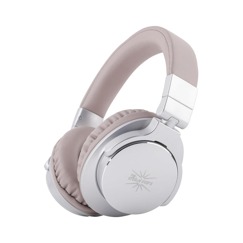 [AUSTRALIA] - Kiwi Ears Division Monitor/DJ Headphones, Wired Over Ear Headphones, Gaming Headset, Mixing DJ Stereo Headsets with 40mm Drivers, 3.5mm/6.35mm Audio Jack for AMP Computer Recording Podcast Silver 