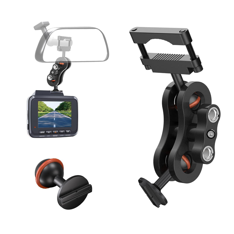 [AUSTRALIA] - Dash Cam Mount, Aluminum Rearview Mirror Bracket Installation Kit, for Rove R2-4K, R2-4K PRO and R2-4K Dual Car Dash Cams 