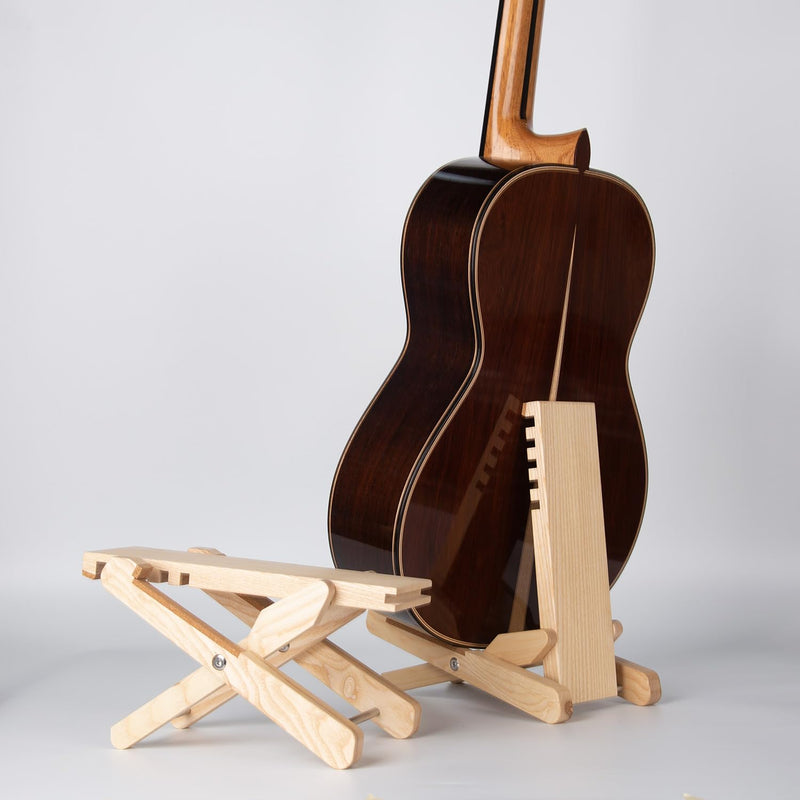 SPIKE Multifunctional Guitar Stand Two-in-one Guitar Footstool For Classical Guitar