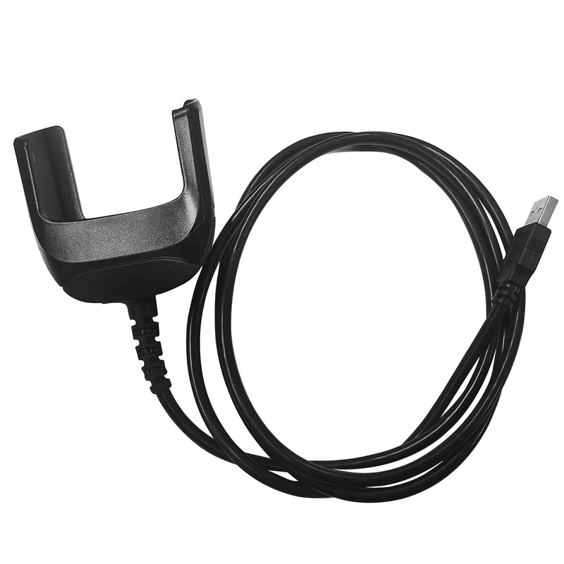 MC3300 USB Charging Cable (CBL-MC33-USBCHG-01) for Zebra Symbol MC3300 MC3300x MC3300ax MC3300R Barcode Scanner, USB Communication and Charging Cable, Requires Power Supply (PWR-WUA5V12W0US)