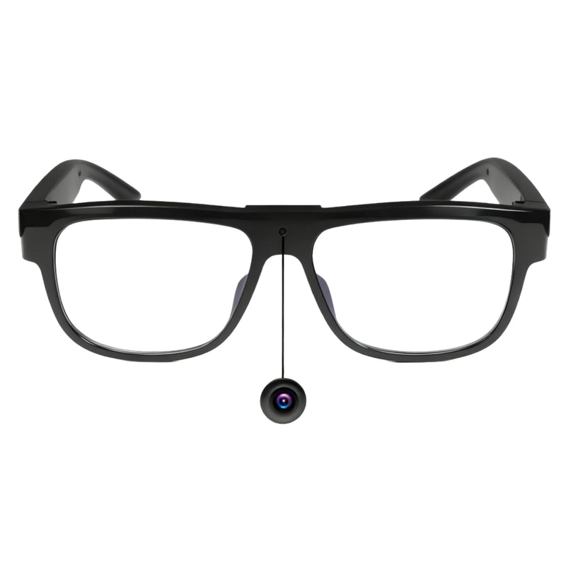 1080P Camera Glasses with 32GB Storage, No Bluetooth, No App, No AI | HD Video Recording Glasses for Outdoor Sports, Cycling, and Travel