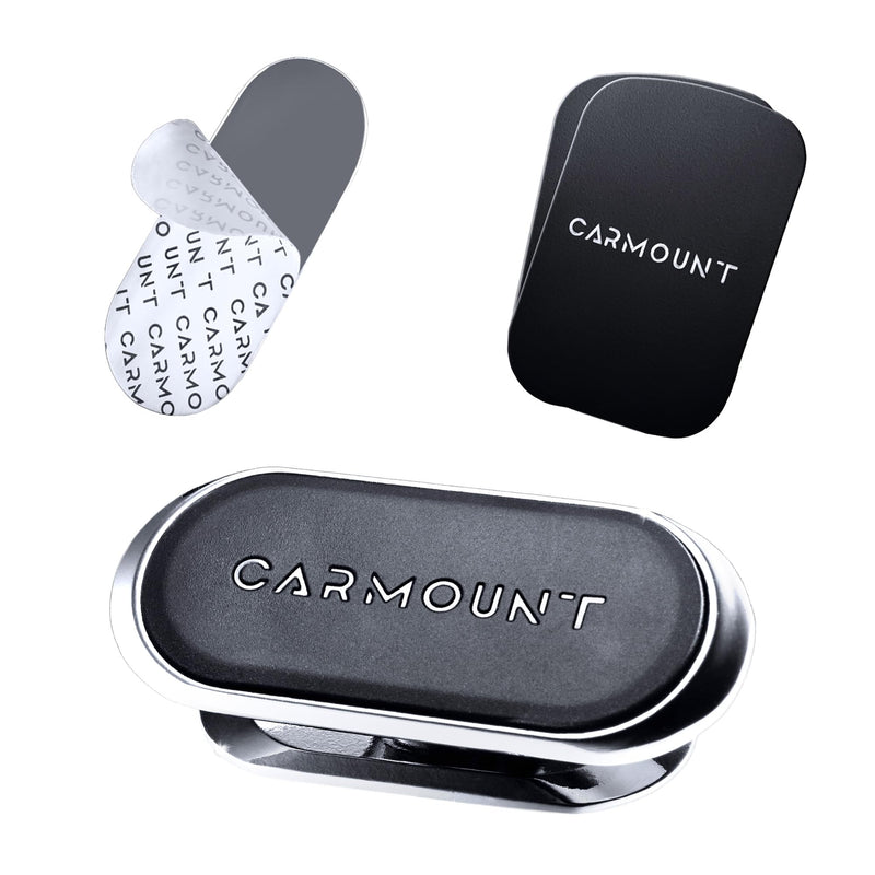 CARMOUNT F1 Dashboard Car Mount | Magnetic Phone Holder for Car, Ultra Strong 8X N52 Magnets, 360° Rotation, Universal Dash Mount for All Cell Phones | Magnet Phone Holder for Car (1 Pack) 1 pack