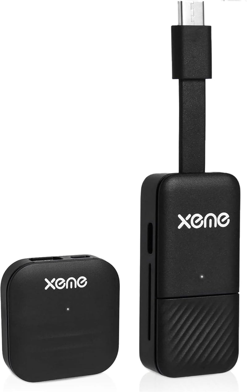 4K Wireless HDMI Display Dongle Adapter, Wireless Transmitter, Streaming Media Video/Audio/File HDMI Extender from Laptop, PC, Smartphone to HDTV Projector Monitor (Dual-Ended) dual-ended