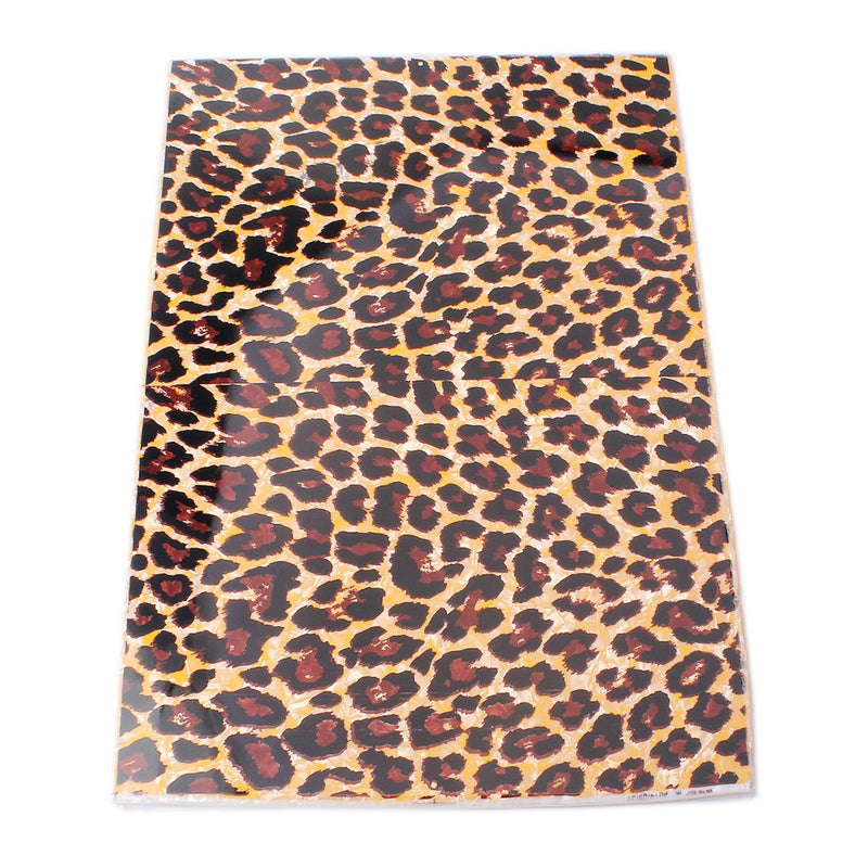 Guitar Pick guard Material, Leopard Print 3 Ply Pickguard Material Guitar Pickguard Material Sheet 11.6x17 Inch Black Pearl