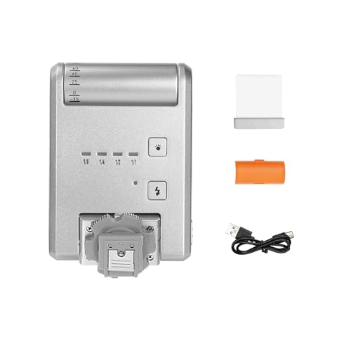 Yongnuo YN6 Manual Mini Standard Hot Shoe Flash for S, Typc C Charging Interface on Camera Flash Speedlite, with Built-in Li Battery, for A7 A6400 A6500 A6300 A6000 A5100 A5000 S Sliver