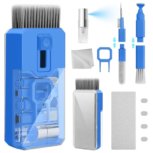 Keyboard Cleaner & Laptop Cleaning Kit, All-in-1 for Computer PC, SkyBlue