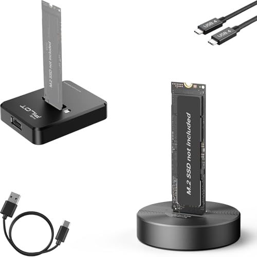 40Gbps M.2 Dock + M.2 SSD Reader Adapter - SD03 Plastic+C50D-R