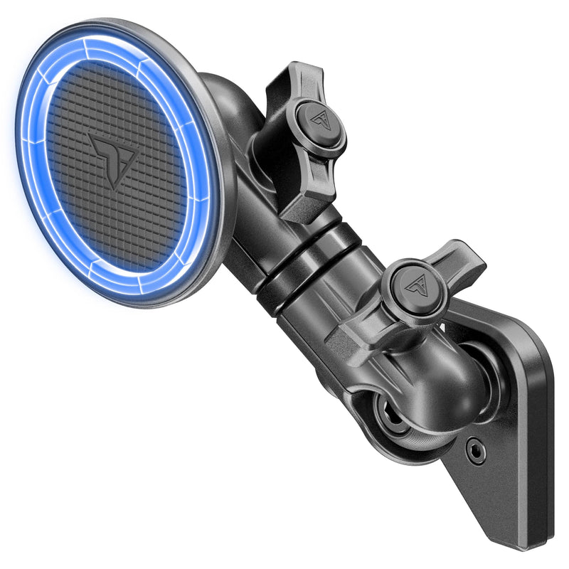 Tackform Link Vent Mount Magnetic Phone Holder - Compatible with MagSafe, BlueCruise, 2021-2025 Ford F150 & Raptor, 2023-2025 Ford Super Duty | Aluminum | 3.5" Arm | Black