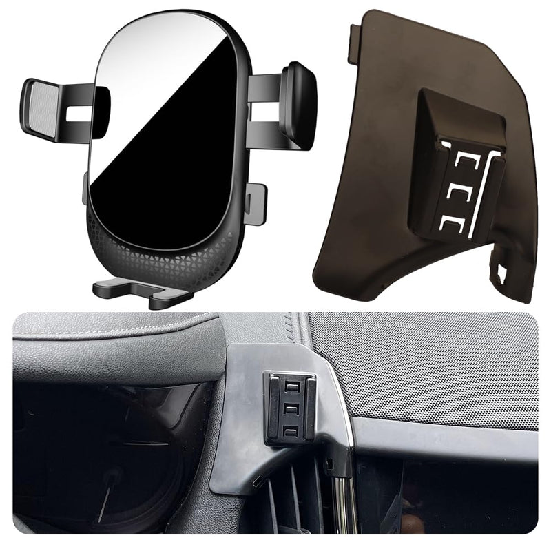 Car Phone Holder for Cadillac ATS/ATS Coupe/ATS-V 2013-2019 | Auto Accessories Auto Lock Hands Free Cell Phone Mount Car fits for iPhone & All Smartphones