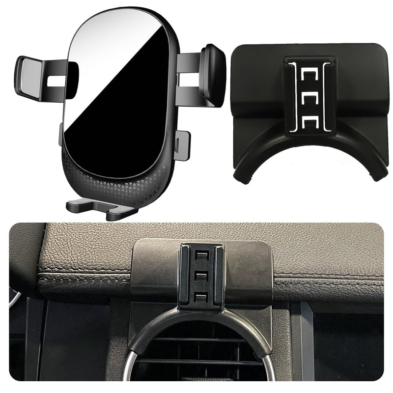 Car Phone Holder for Land Rover LR4 / Discovery 4 2010-2016 | Auto Accessories Auto Lock Hands Free Cell Phone Mount Car fits for iPhone & All Smartphones 2010-2016 LR4