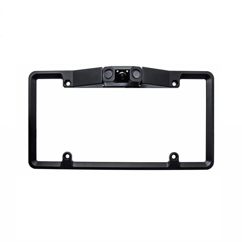 3 in 1 American car License Plate Frame Built-in Backup Camera and Parking Sensor with Water Proof Buzzer Alarm Night Vision Vehicle Safety