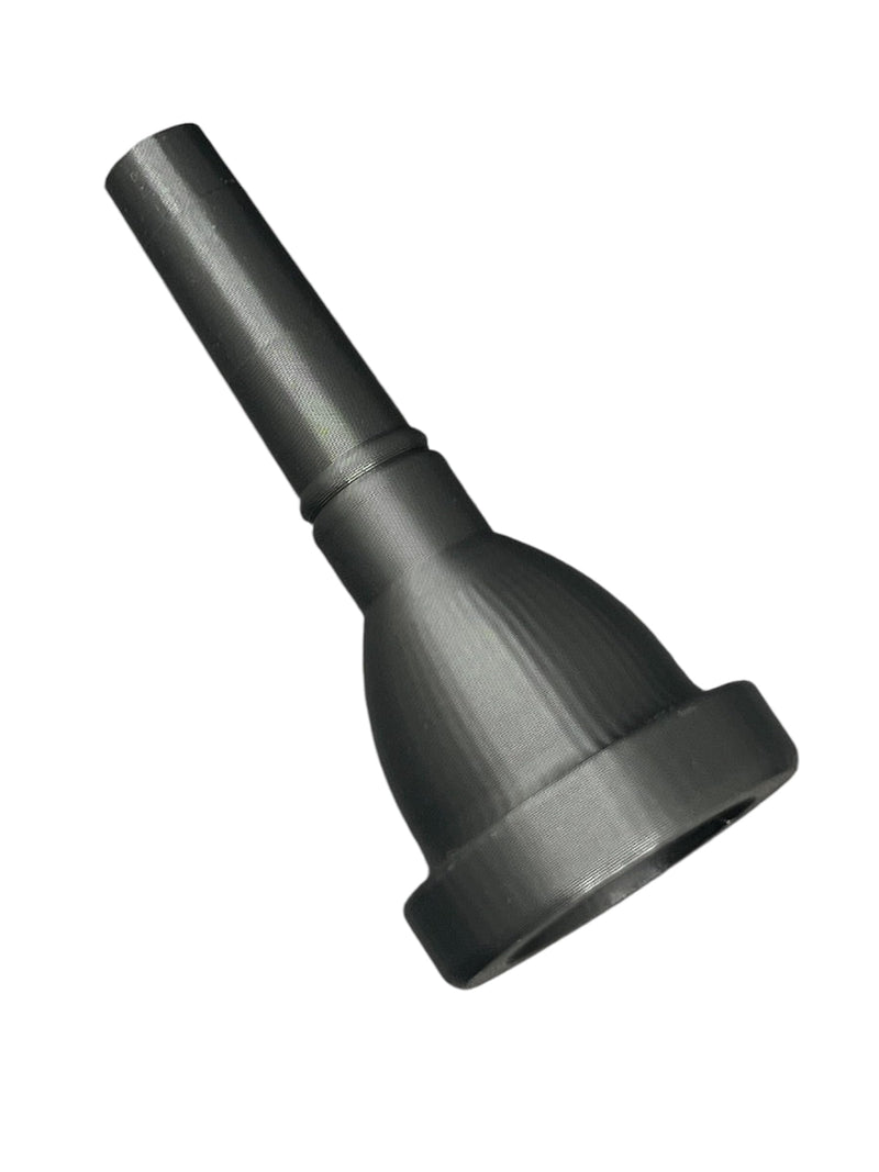 3DP 7C Plastic Trombone Mouthpiece, Easy to Play, Multiple Colors, 1 Mouthpiece (Black) Black