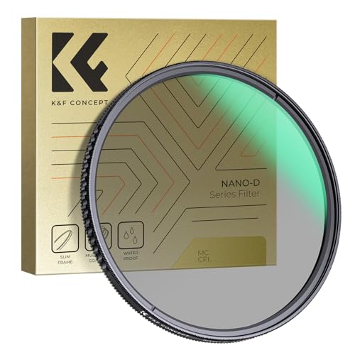 K&F CONCEPT 72mm Circular Polarizing Waterproof 24 Multi-Coated CPL Filter