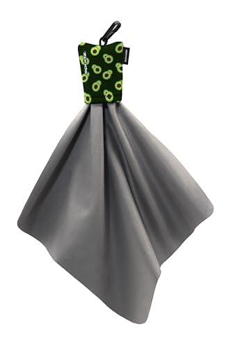 SPUDZ Classic Microfiber Lens Cleaner – Clip-On Pouch, Washable – for Binoculars, Scopes, Glasses, Screens | Classic | Avocado, 10 x 10 Inch (2-Pack) 10 x 10 Inch (2-Pack)