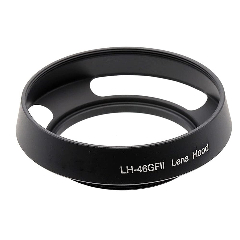[AUSTRALIA] - LH-46GFII Metal Lens Hood for Panasonic Lumix G 20mm f / 1.7 II ASPH Lens for Panasonic Lumix G 14mm f / 2.5 ASPH Lens lh-46gf II Camera Lens Shade 
