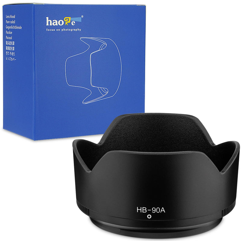 [AUSTRALIA] - Haoge HB-90A Bayonet Lens Hood for Nikon Nikkor Z DX 50-250mm f/4.5-6.3 VR Lens Replaces Nikon HB90A 