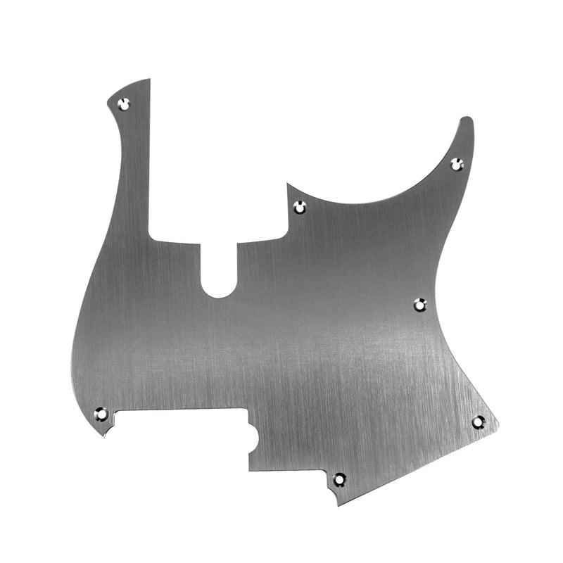 [AUSTRALIA] - Pickguard for Yamaha BB Series Bass Guitars, Gray Chrome Anodized, Compatible with 4 String BB234/434/734A/P34 Models, 1 Unit 