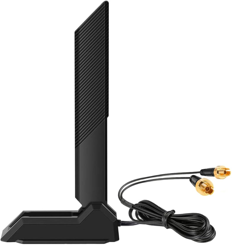 [AUSTRALIA] - WiFi 7 Gaming Motherboard Magnetic Base Replacement Antenna with New Interface (NOT RP-SMA) for ASUS ROG Strix ASUS TUF/ROG Crosshair/Prime/ProArt Series WiFi 7 Gaming Motherboard, Slinkdsco Wifi 7 Antenna 