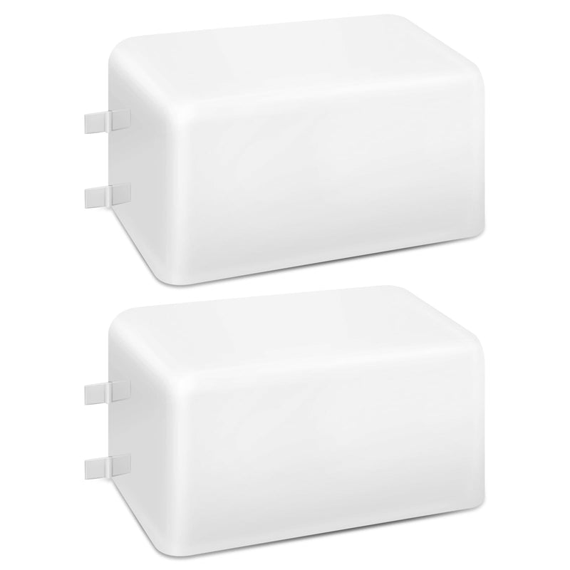 [AUSTRALIA] - SR401650 Range Hood Light Lens Cover Replacement for Broan Nutone Model NS6530, NS6530WW, QL1, QL100 and QL130WW, Kitchen Range Hood Parts and Accessories, Pack of 2 