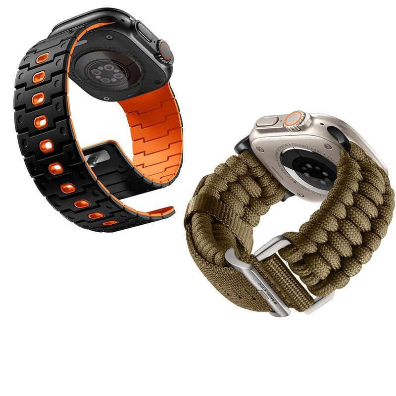 Bandletic Magnetic Band and Paracord Strap Compatible with Apple Watch