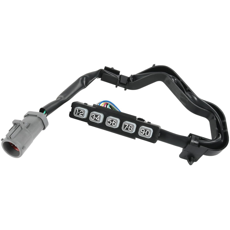 Keyless Entry Wired Door Keypad Actuator Push Button Array Manual Touch | Compatible with Ford F-150 2004-2014 Compatible with Lincoln Mark LT 2006-2008 Replace# AL3Z-14A626-AA