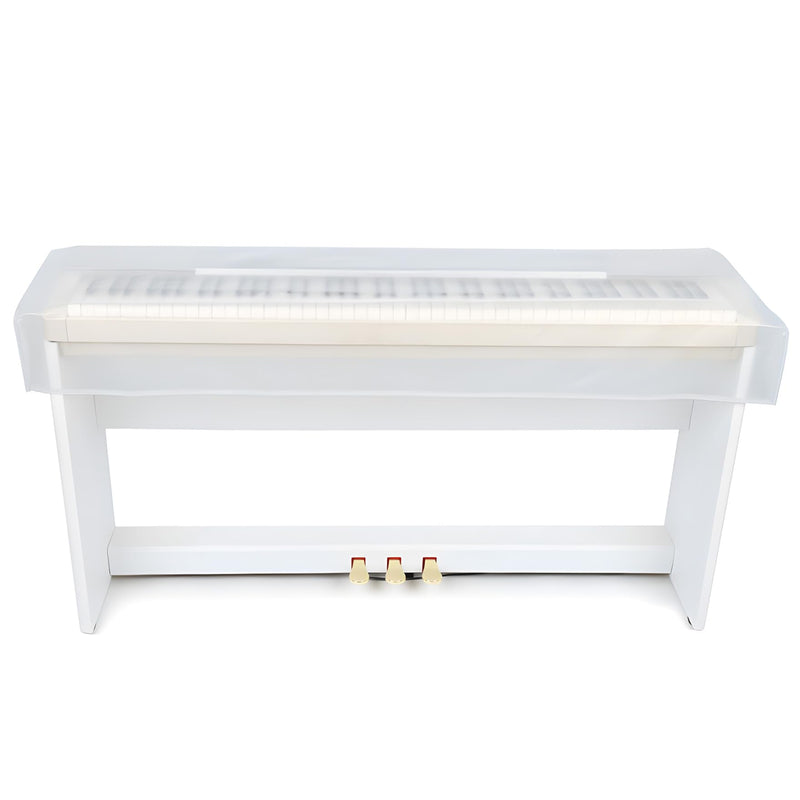 Klmnop Piano Keyboard Dust Cover for 88 Keys, Waterproof Transparent Piano Covers for Protection of Electric/Digital Piano(Clear) Clear