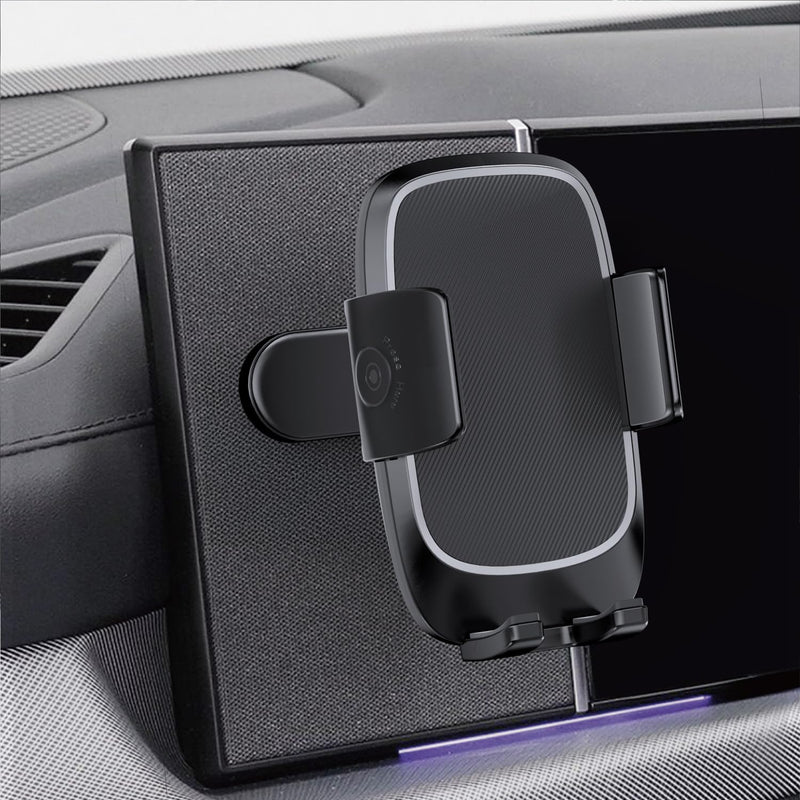 Car Phone Holder Mount for Hyundai Ioniq 5/ Ioniq 9, Magnetically Attaches to Metallic Dashboard for 2024 2025 Hyundai Sonata, Kona & loniq5 2022-2025, Wide Clamp for 4-7.2 inch Smartphones