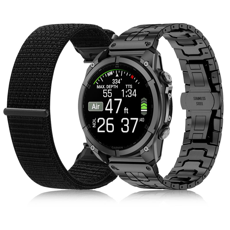20mm Watch Bands for Garmin Fenix 8 AMOLED-43mm/Fenix 7S Pro/Fenix 7S/Fenix 6S Pro/Fenix 6S,QuickFit Sports Strap for Fenix 5S plus/Fenix 5S/Descent Mk2s/Descent Mk3i-43mm/epix Pro 42MM