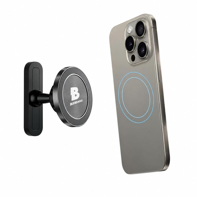 Magnetic Phone Holder for Gym with Dual-Sided N52 Super Magnets, Strong Magnetic Phone Mount for All Phones, Attaches to Metal Surfaces, Portable Gym Accessories for Men & Women, Secure Grip Magnet mount