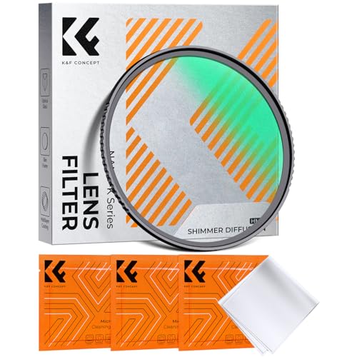 K&F CONCEPT 72mm Shimmer Diffusion 1 Effect Filter