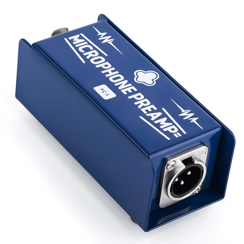 FC-1 Microphone Gain Preamp, +25dB of Ultra-Clean Gain, Perfect for Home Studios, Podcasting & Live Sound, Compatible with Shure SM7B, Electro-Voice RE20