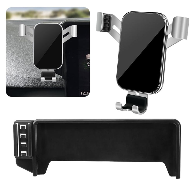 Car Phone Holder for 2017 2018 2019 Audi A4 Premium and 2018-2019 Audi A5 & 2018-2020 Q5 Premium[ 7 inch Screen ] Auto Interior Accessories Best Cell Phones Mount Cellphone Mobile Cradle Stand for A4 A5 2017-2019，Q5 2018-2020 [7-in Screen]