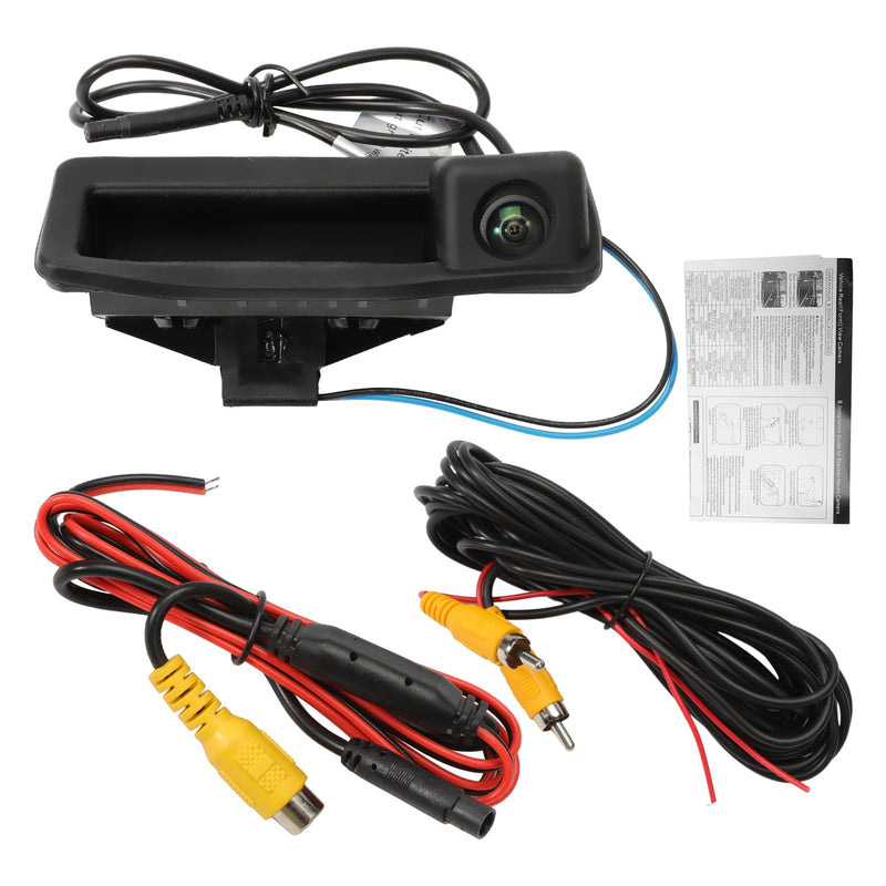 1080P Vehicle Backup Camera for E82 E88 E84 E90 E91 E92 E93 E70 E60 E61 E39 3 5 X5 X6, Car Rear View 170 Fisheye Lens LS8003