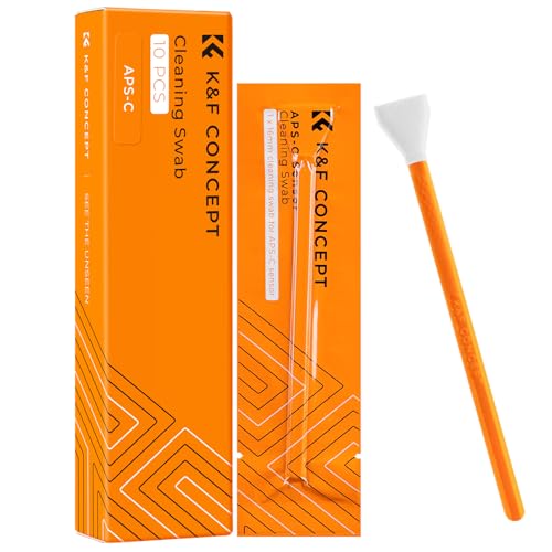 K&F CONCEPT APS-C-Frame Sensors Cleaning Swabs,for CCD and CMOS