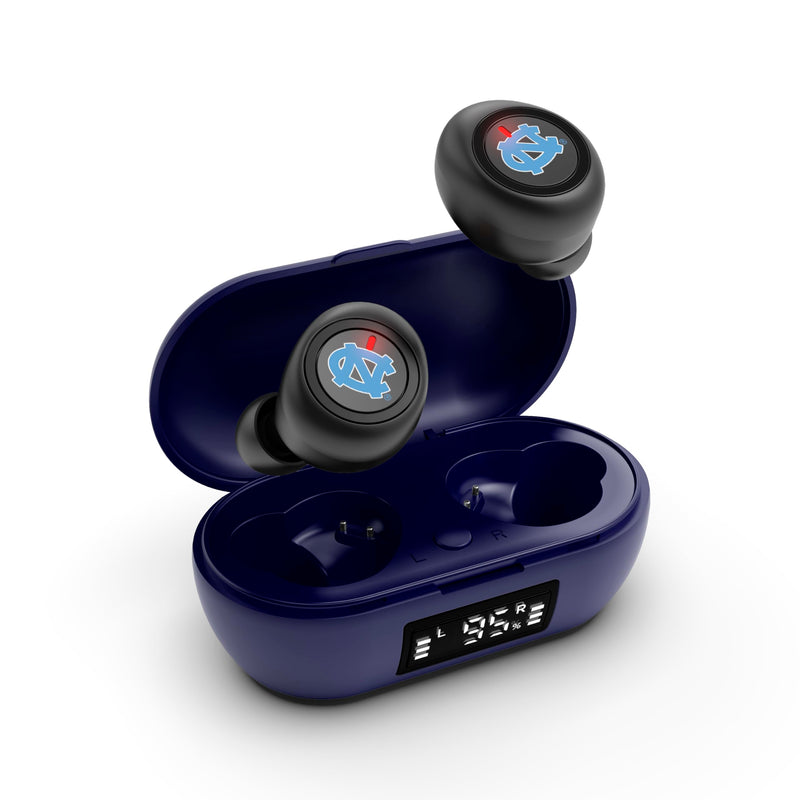 SOAR Collegiate True Wireless Earbuds v.7, North Carolina Tar Heels