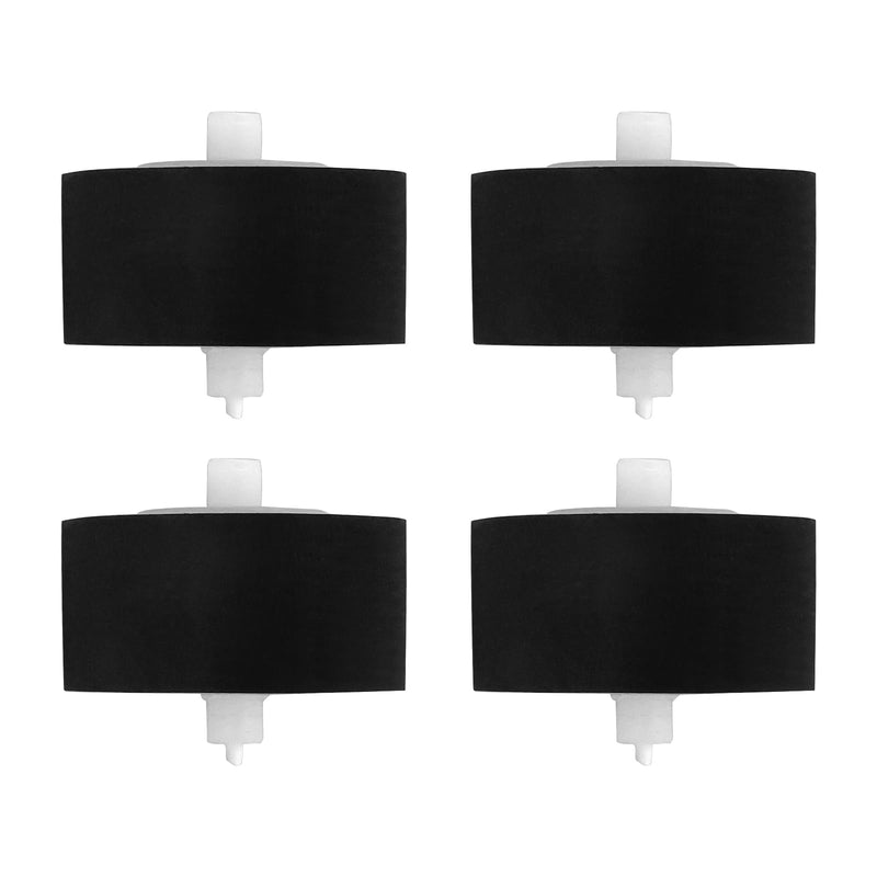 eMagTech 4Pcs Rubber Pinch Wheels RDP0055 Compatible with Technics RS-AZ6/AZ7/BX501/BX646/TR373 VCR Cassette Player Roller