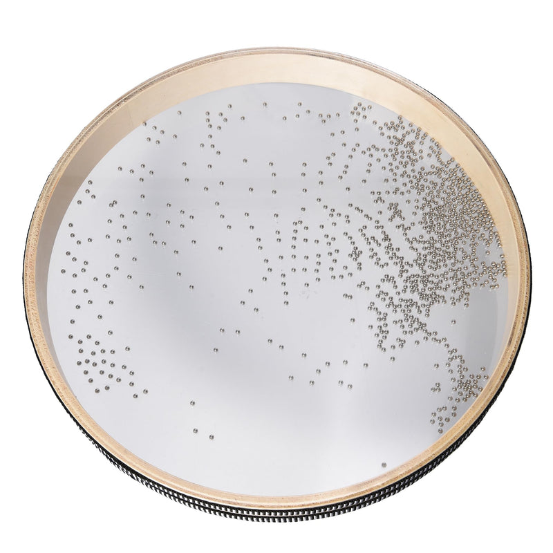 MIHEY 12 Inch Large Wave Bead Ocean Drum, Sea Sound Drum Percussion Instruments for Sound Healing, Sound Therapy and Sound Bath