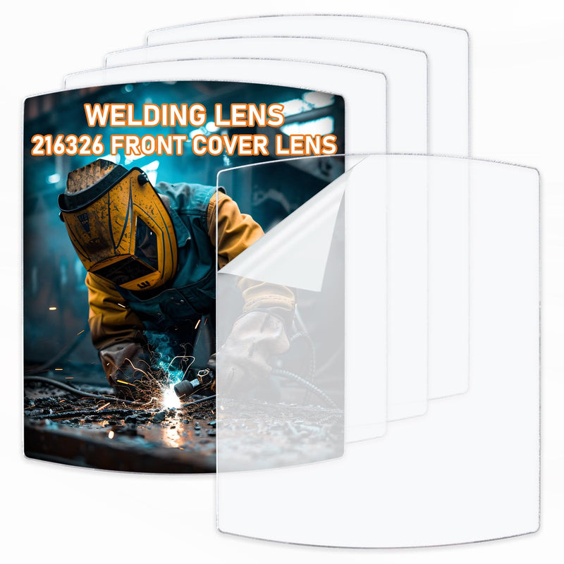[AUSTRALIA] - 216326 Front Cover Lens - Welding Helmet Lens Replacement - Ultra-Clear Scratch Resistant Welding Lens for MP-10 and Digital Elite Helmets 5 