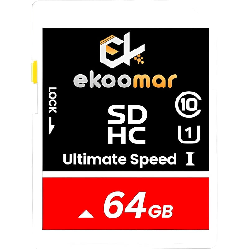 [AUSTRALIA] - Card - Class 10, High-Speed Memory Card with 100MB/s for Digital Camera, Dash Cam, & Video Recording | Durable & Reliable Storage for Memories, Camera Card 64GB (Pack of 1) 64GB (Pack of 1) 