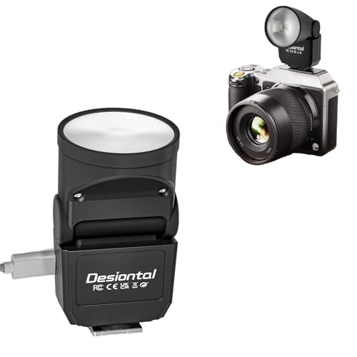 F02 Mini Camera Flash for Canon Nikon Sony Fujifilm and Other SLR Digital Cameras and Digital Cameras with Single Contact Hot Shoe
